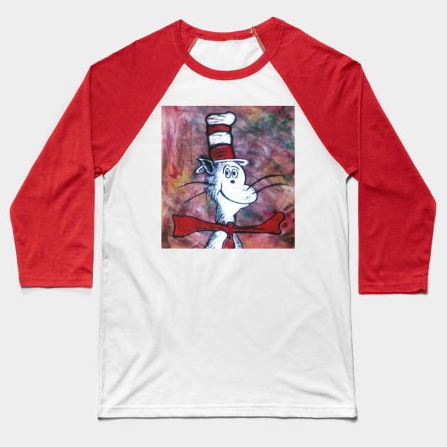 Cat in the Hat Baseball T-Shirt by backline